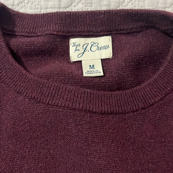 Like NEW w/o tags. J. Crew Cotton crew neck sweater - Picture 2 of 4